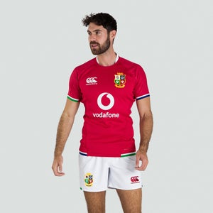 Mens British & Irish Lions Test Jersey Red