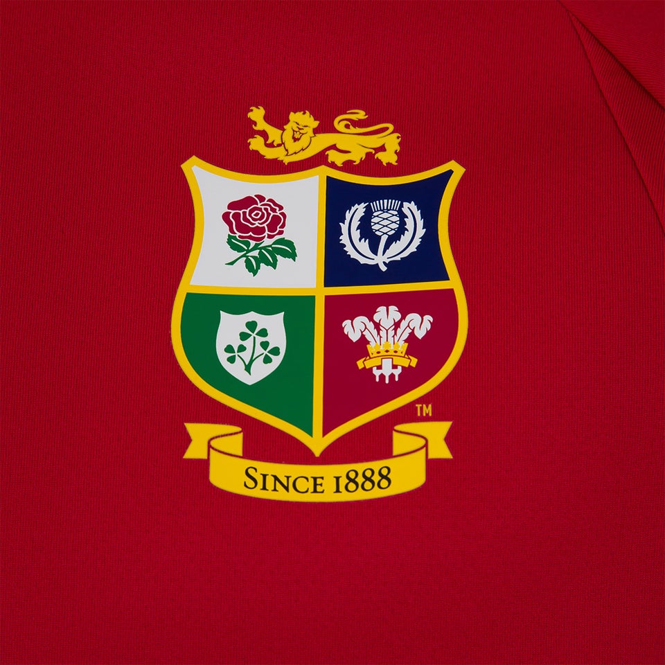 Mens British & Irish Lions Tech Drill Top Red