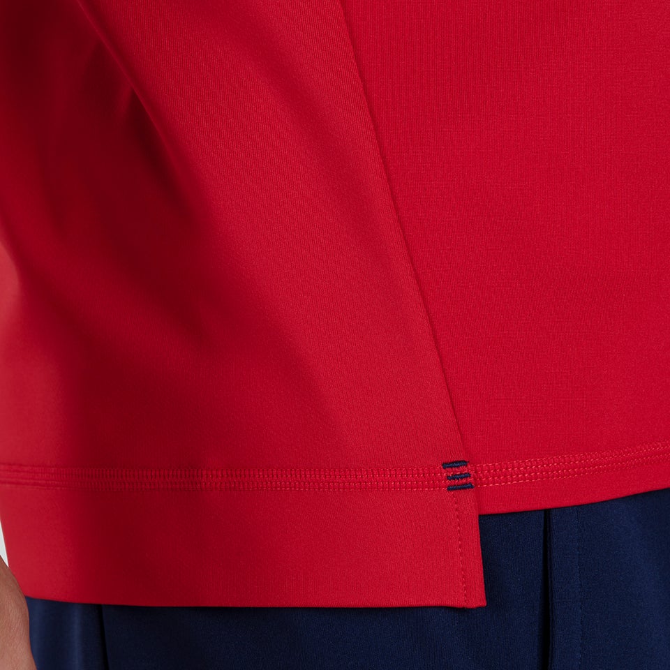 Mens British & Irish Lions Tech Drill Top Red