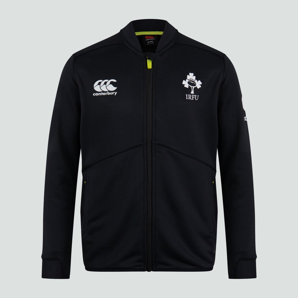 Junior Unisex Ireland Track Jacket Black