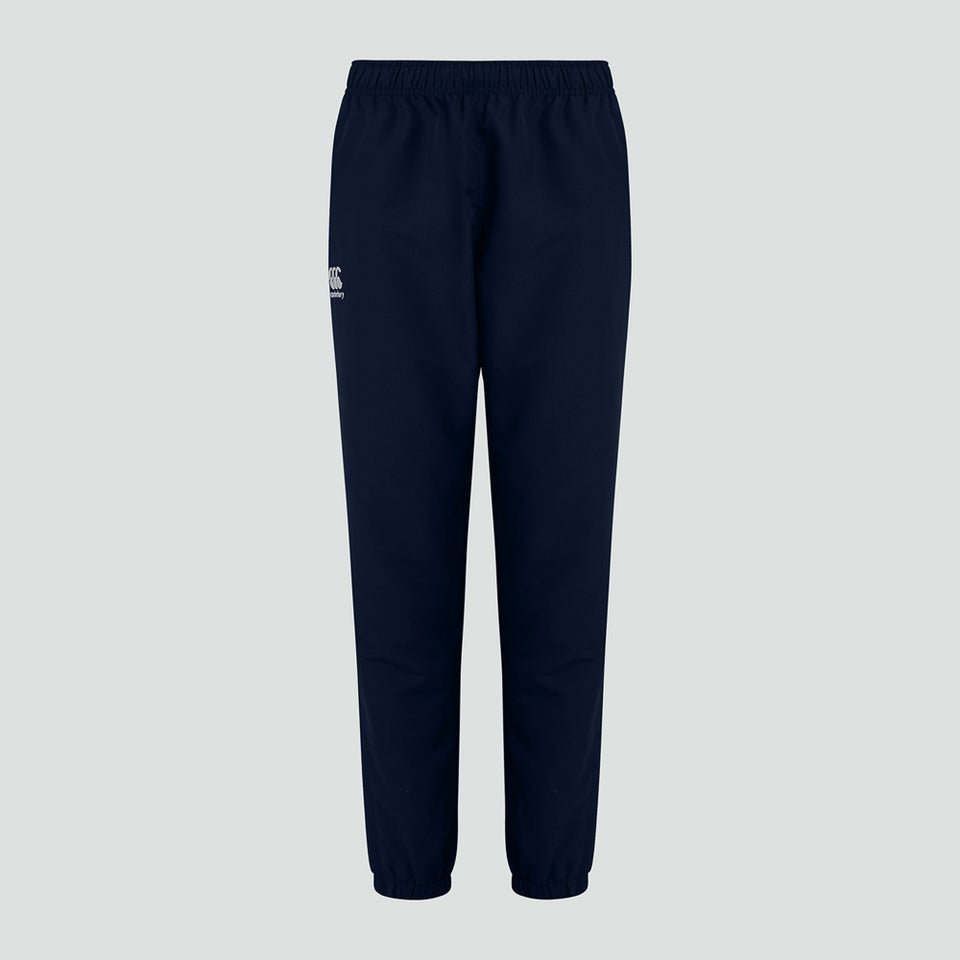 Womens Club Plain Tapered Cuff Track Pants Navy