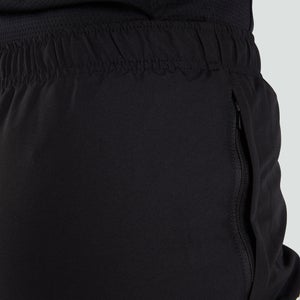WOMENS CLUB PLAIN CUFFED TRACKPANT BLACK