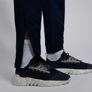 Mens Club Plain Tapered Cuff Track Pants Navy