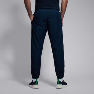 Mens Club Plain Tapered Cuff Track Pants Navy