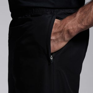 MENS CLUB PLAIN CUFFED TRACKPANT BLACK