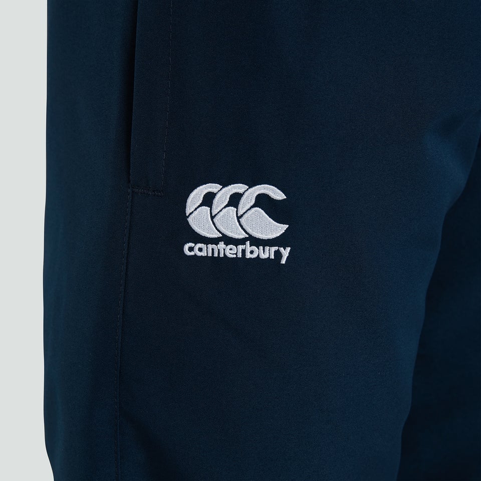 Junior Unisex Club Plain Tapered Cuff Track Pants Navy