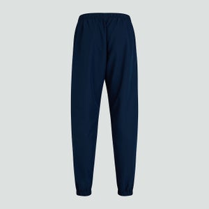 Junior Unisex Club Plain Tapered Cuff Track Pants Navy