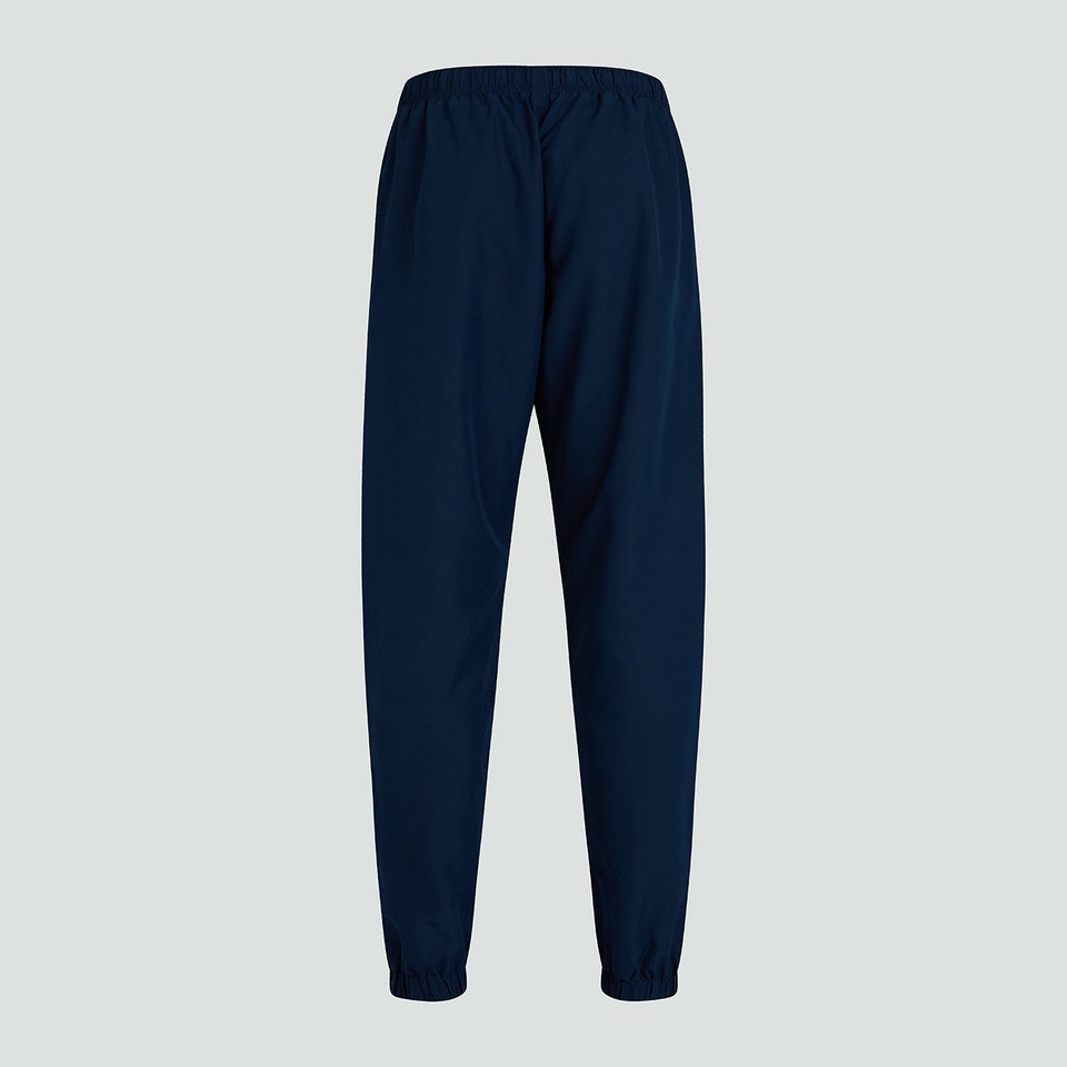 Junior Unisex Club Plain Tapered Cuff Track Pants Navy