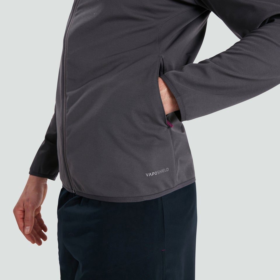 Mens Ireland Softshell Jacket Grey