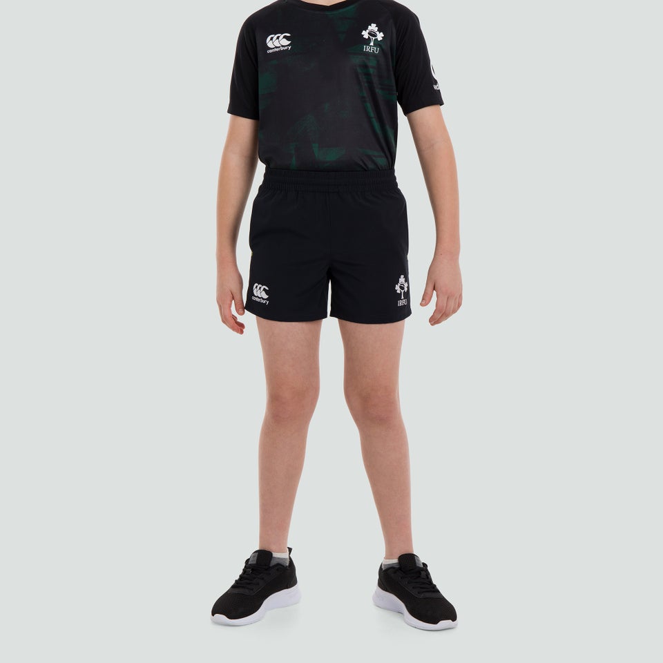 Junior Unisex Ireland Woven Shorts Black