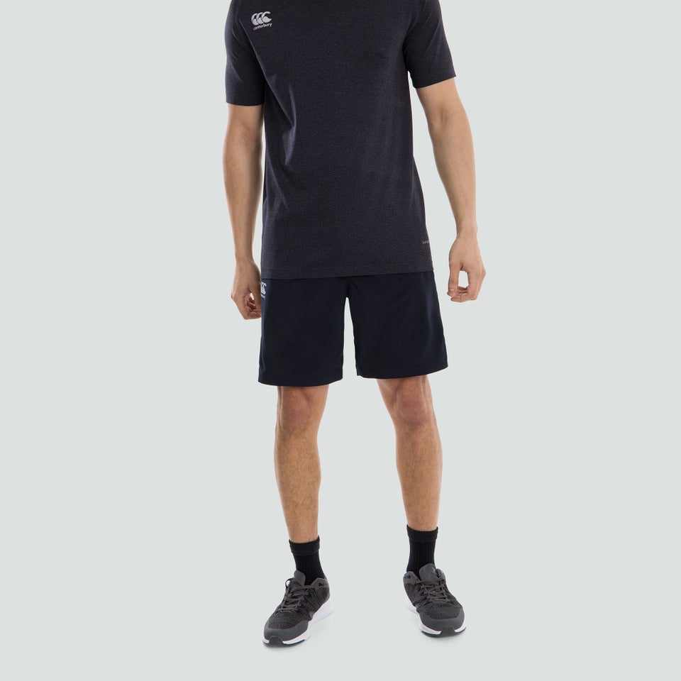 Mens Woven Gym Shorts Black