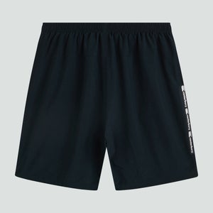 CANTERBURY WOVEN GYM SHORT AM BLACK/WHITE