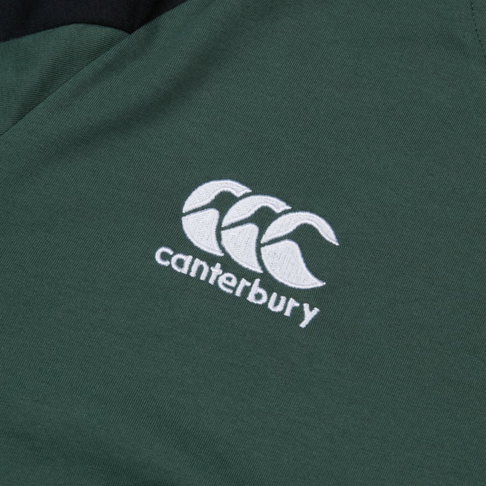 Mens Long Sleeved Cotton Tee Green