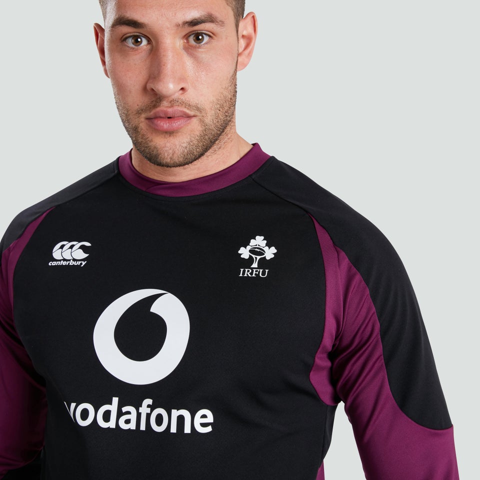 Mens Ireland Tech Drill Top Purple