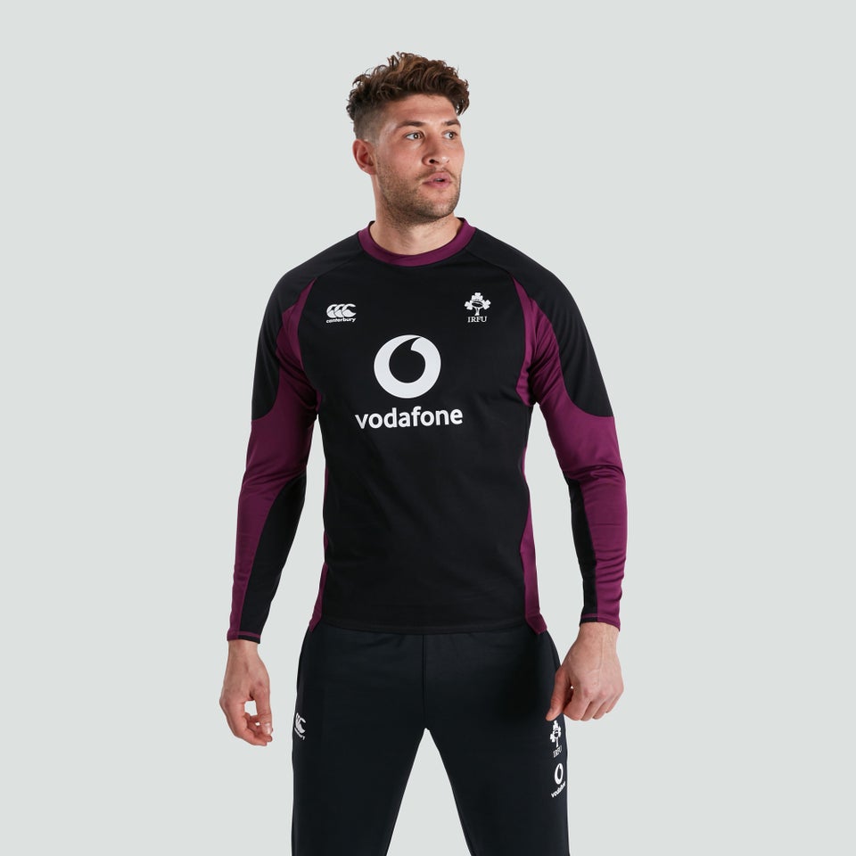 Mens Ireland Tech Drill Top Purple
