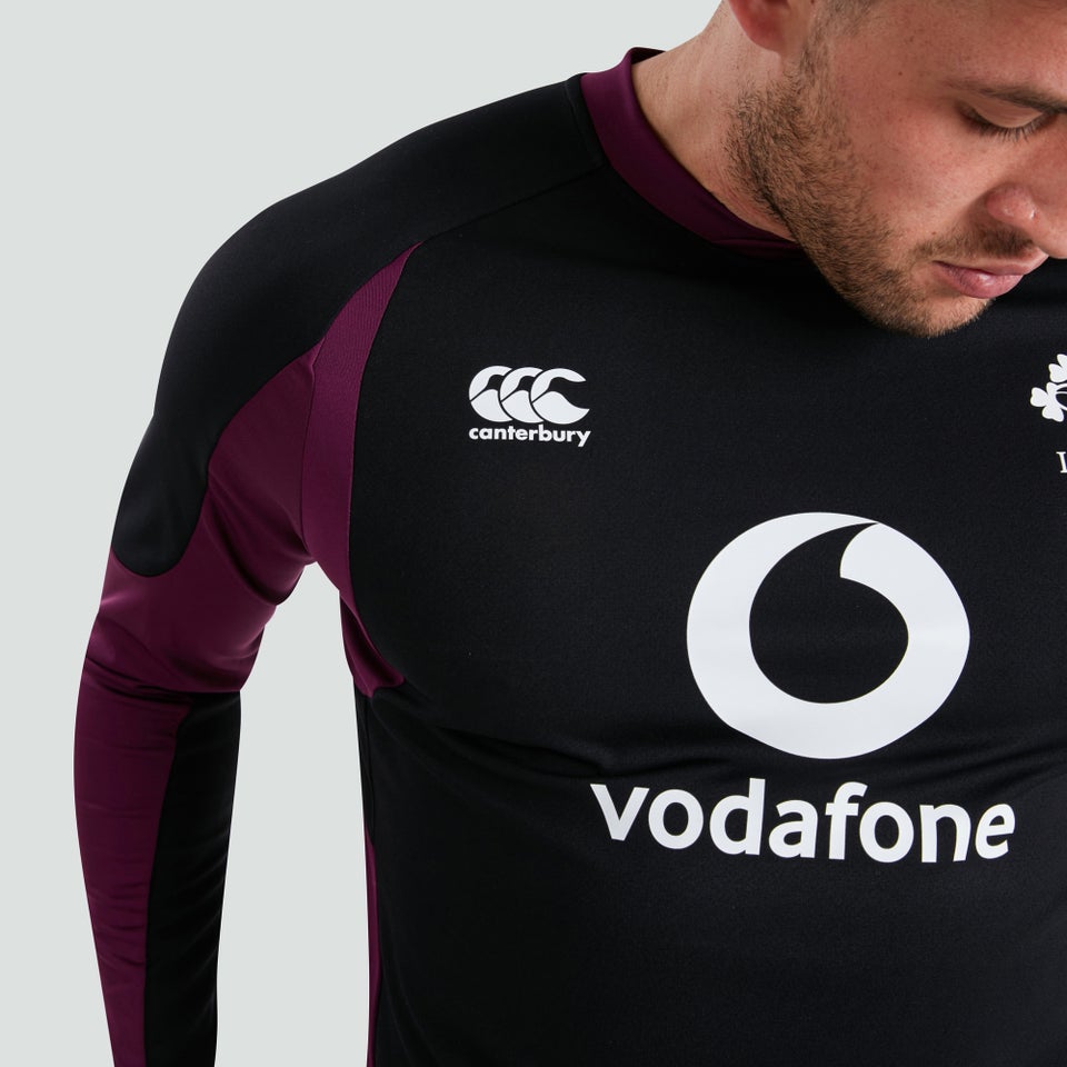 Mens Ireland Tech Drill Top Purple