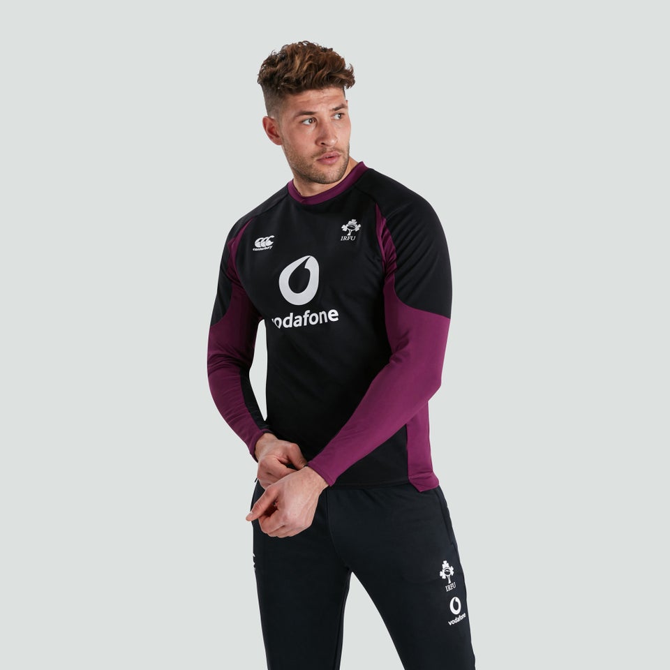 Mens Ireland Tech Drill Top Purple