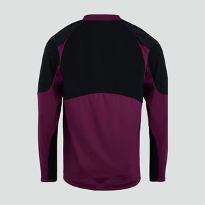 Mens Ireland Tech Drill Top Black