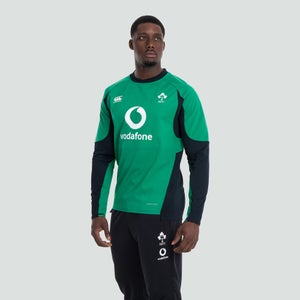 Mens Ireland Tech Drill Top Green