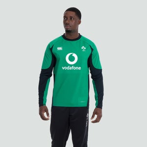 Mens Ireland Tech Drill Top Green