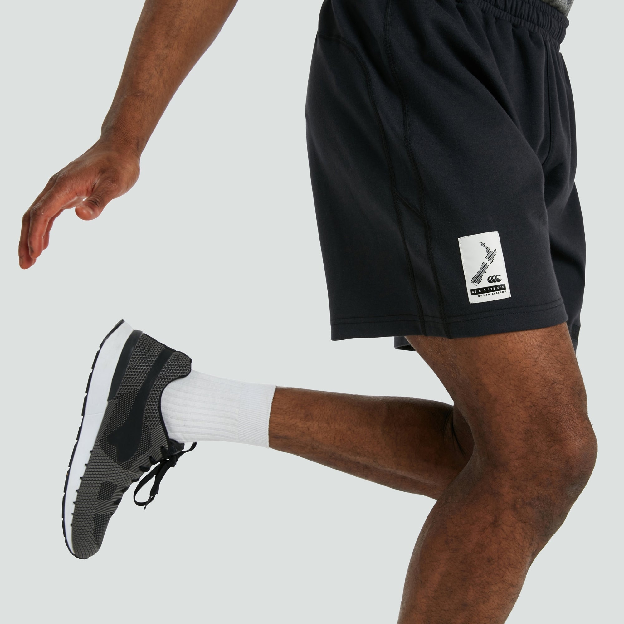 Mens Retro 7 Inch Shorts Blue