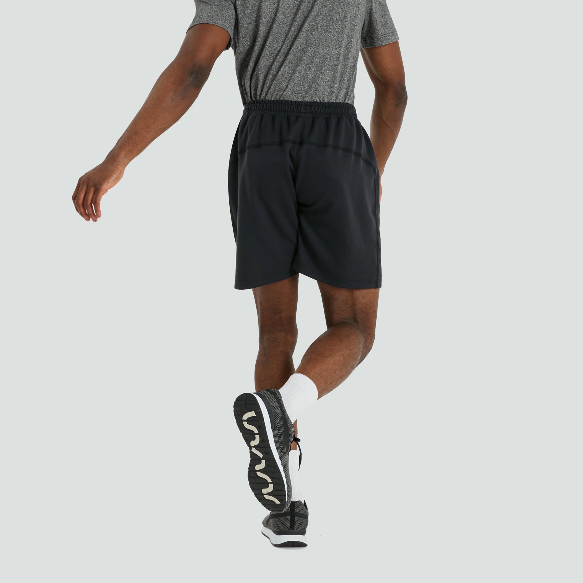 Mens Retro 7 Inch Shorts Blue