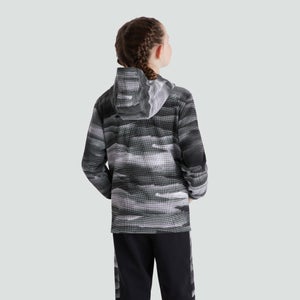 Junior Unisex Full Zip Hoody Black