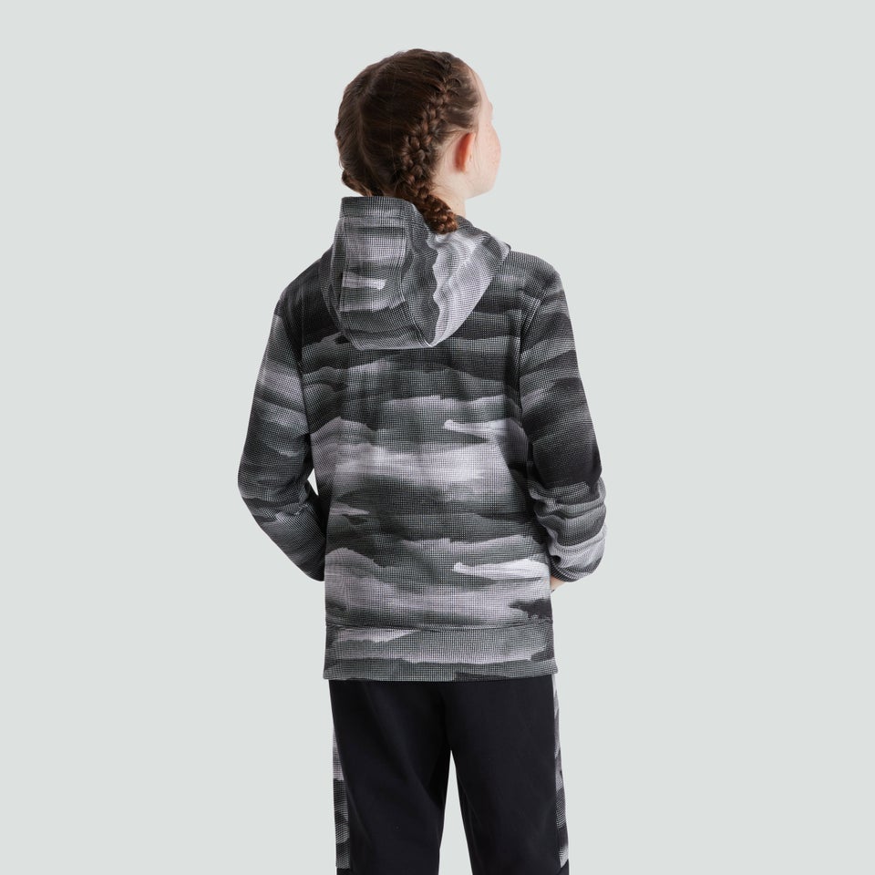 Junior Unisex Full Zip Hoody Black