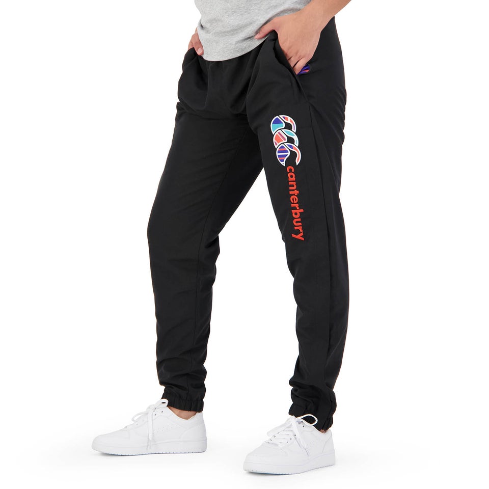 Womens Uglies Tapered Cuff Pants Black