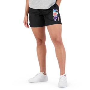 WOMENS UGLIES 5 INCH TACTIC SHORTS BLACK - 8