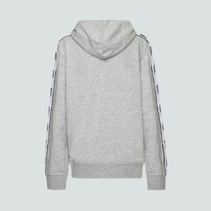 Womens Stadium Braid Hoody Grey