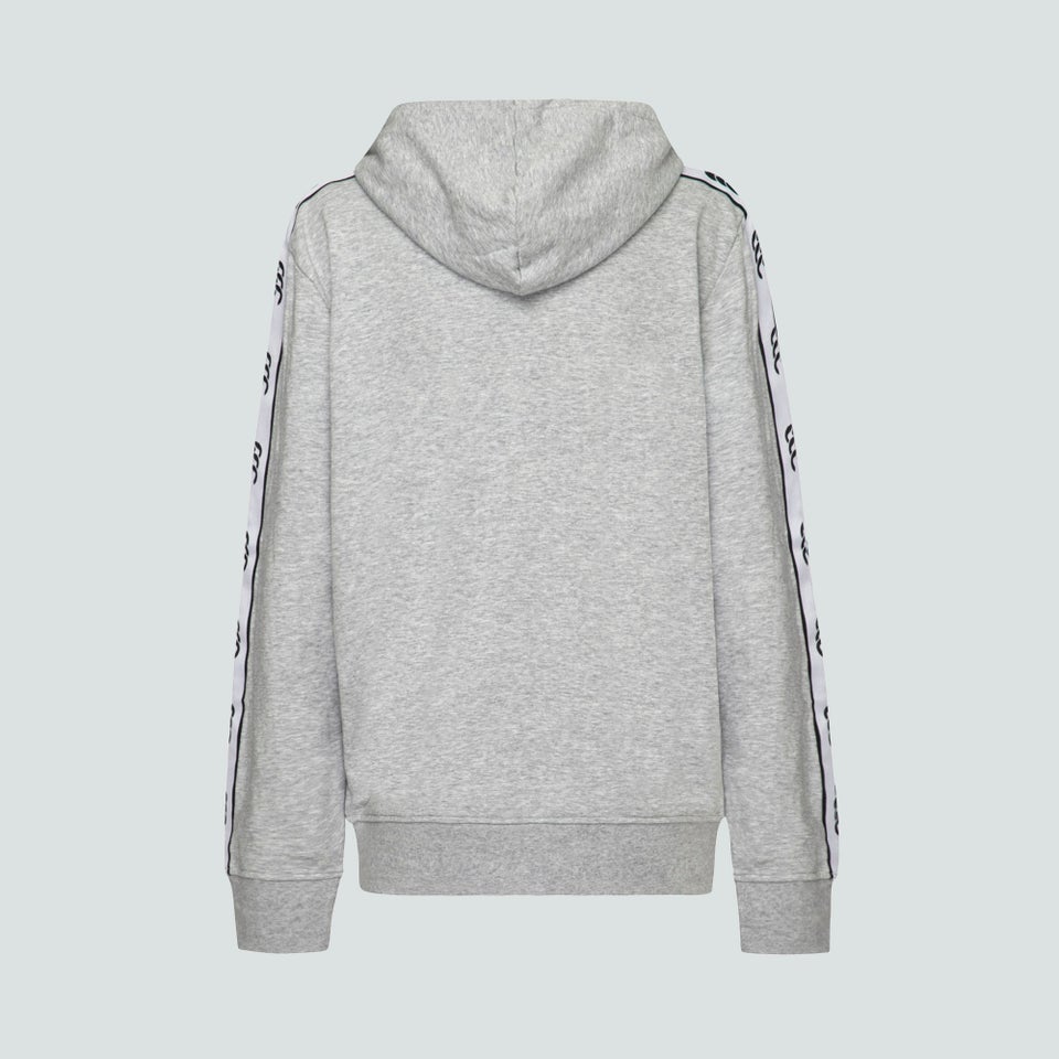 Womens Stadium Braid Hoody Grey