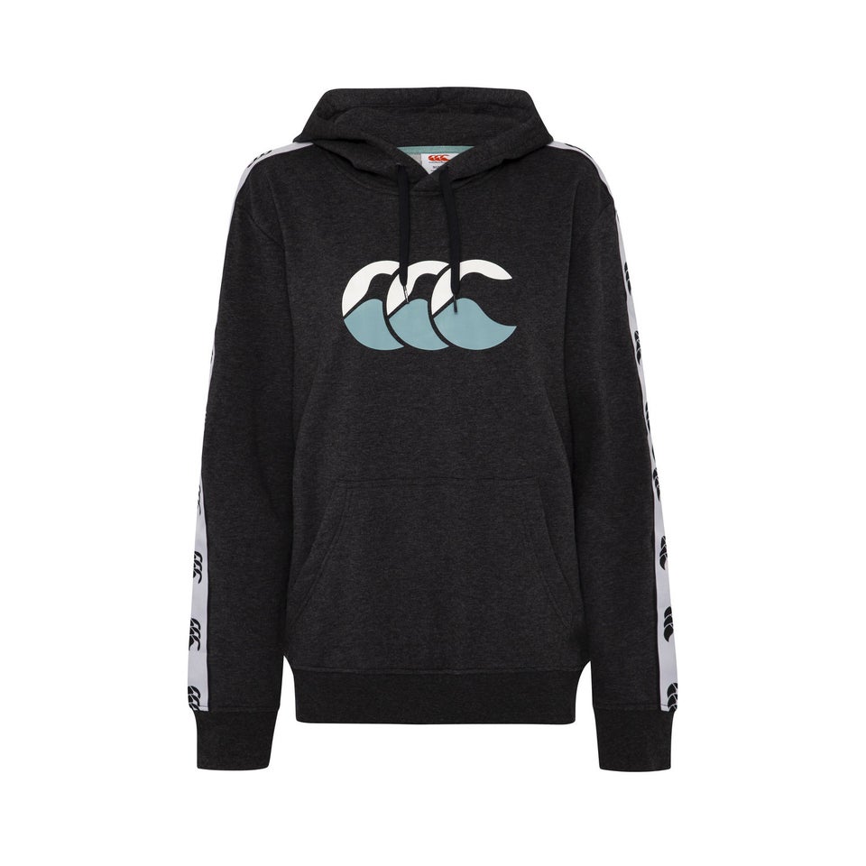 CANTERBURY STADIUM BRAID HOODY AF BLACK