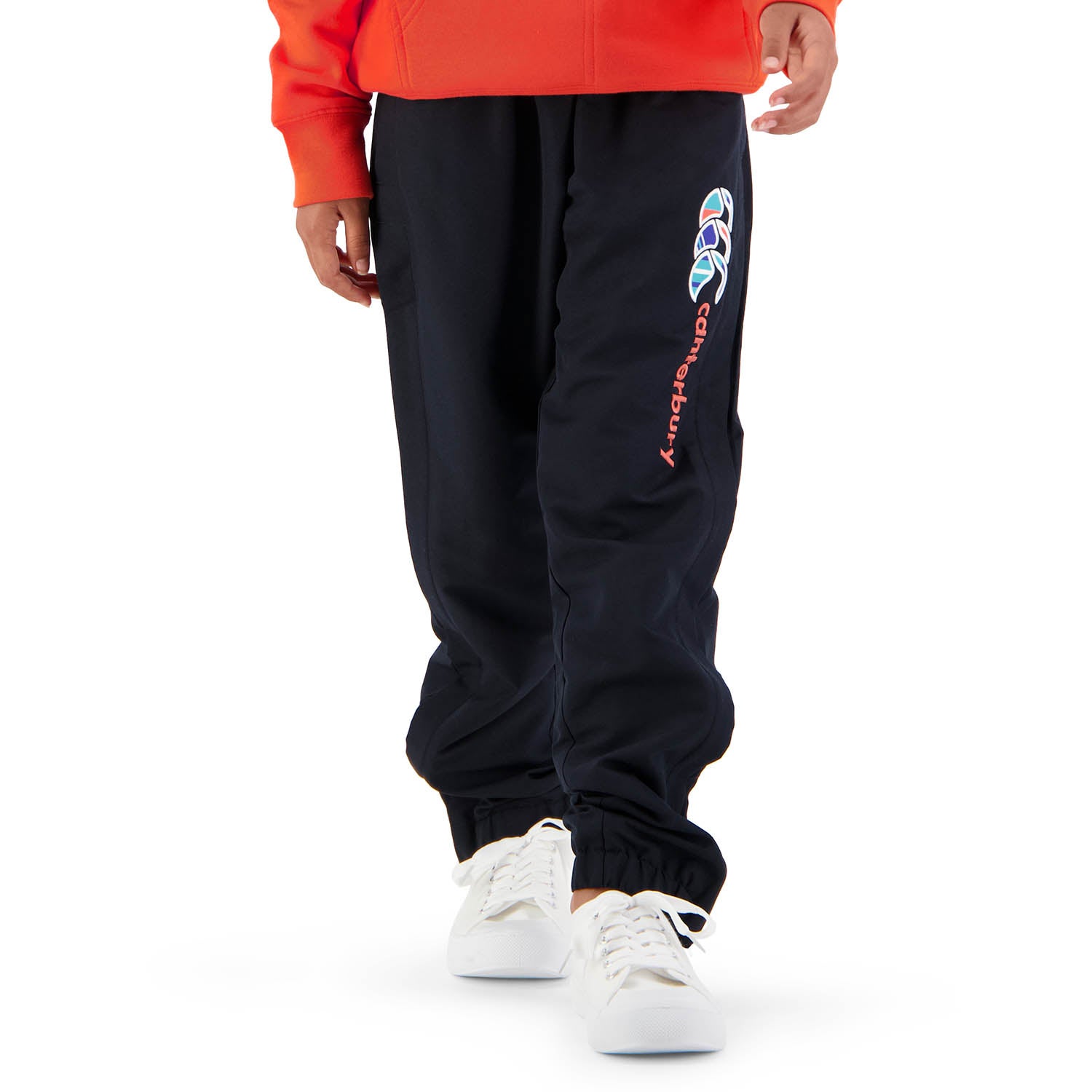 Junior Girls Uglies Tapered Cuff Pants Black
