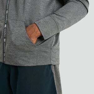 MENS ANZ PITCH HOODY GREY - XS