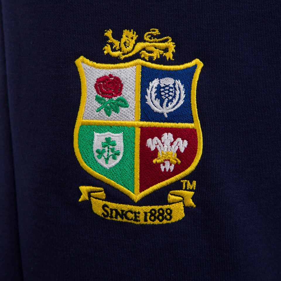 Mens British & Irish Lions Vapodri Fleece Shorts Blue