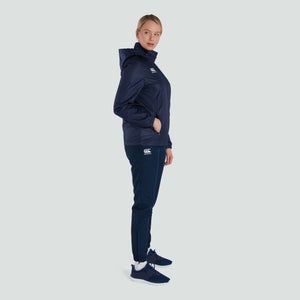 Womens Club Vaposhield Full Zip Rain Jacket Navy