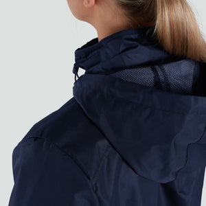 Womens Club Vaposhield Full Zip Rain Jacket Navy