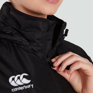 CANTERBURY CLUB VAPOSHIELD FZ RAIN JACKET AF BLACK