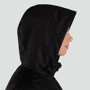 Womens Club Vaposhield Full Zip Rain Jacket Black
