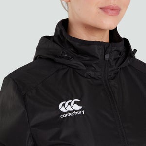 Womens Club Vaposhield Full Zip Rain Jacket Black