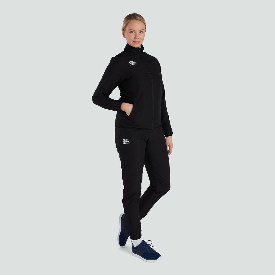Womens Club Track Jacket Black