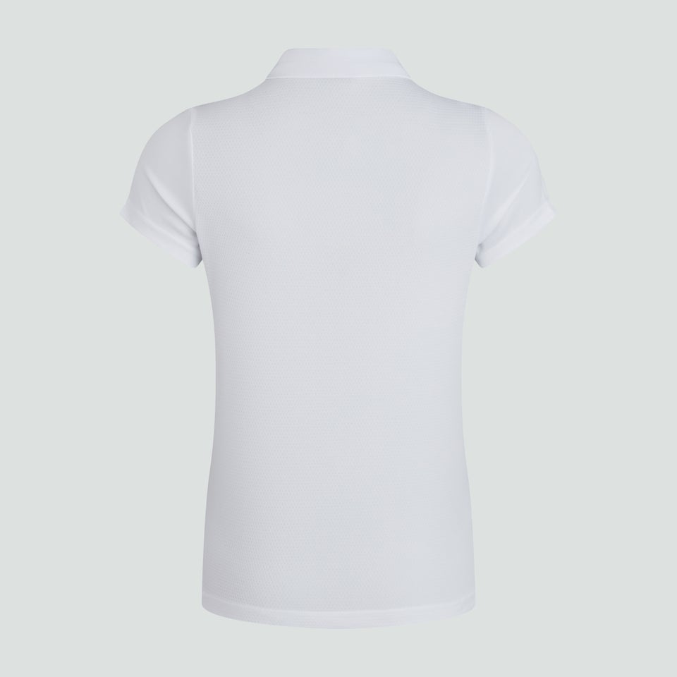 Womens Club Dry Polo Shirt White