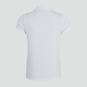 Womens Club Dry Polo Shirt White