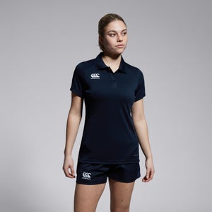 WOMENS CLUB DRY POLO IN NAVY-8