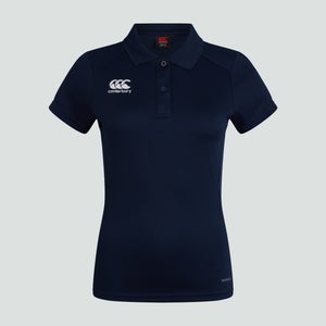 Womens Club Dry Polo Shirt Navy