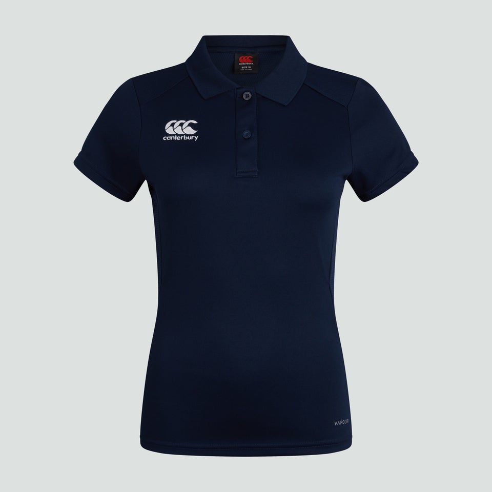 Womens Club Dry Polo Shirt Navy