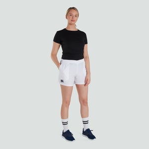 Womens Club Shorts White