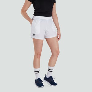 Womens Club Shorts White