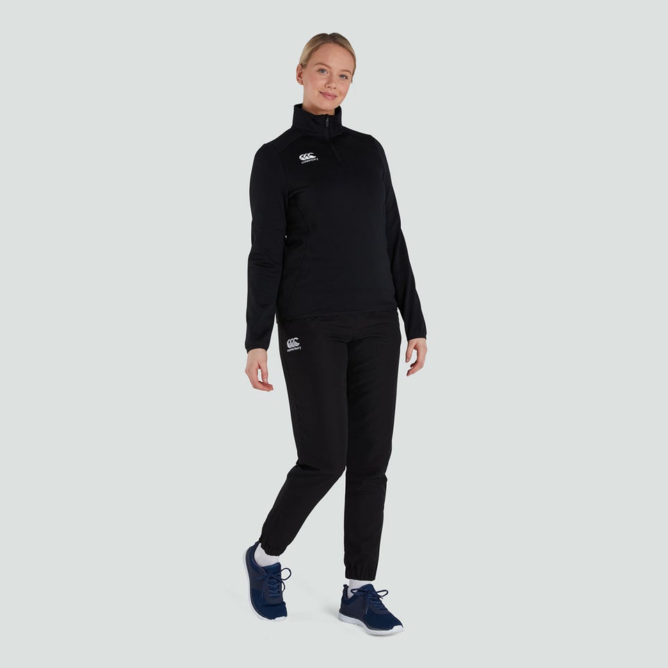 CANTERBURY CLUB QZ MID LAYER TRAINING TOP AF BLACK